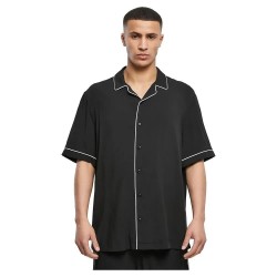 риза,с,къс,ръкав,мъжки,ризи,urban,classics,bowling,short,sleeve,shirt,black,(black)
