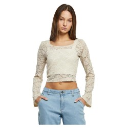 тениска,дамски,тениски,urban,classics,lace,long,sleeve,t,shirt,soft,seagrass,(beige)