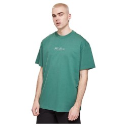 тениска,мъжки,тениски,urban,classics,oversized,mid,embroidery,short,sleeve,t,shirt,leaf,(green)