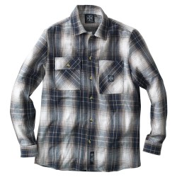 риза,с,дълъг,ръкав,мъжки,ризи,west,coast,choppers,riser,long,sleeve,shirt,brown,grey,(brown,blue)