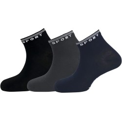 чорапи,мъжки,чорапи,a,socks,quarter,short,socks,multicolor,(black)