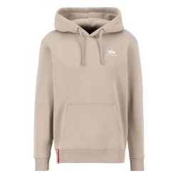 суичър,мъжки,пуловери,alpha,industries,basic,small,logo,hoodie,vintage,sand,(beige)
