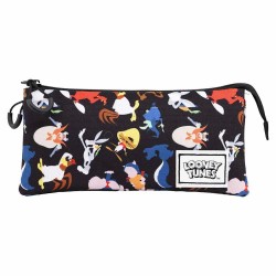 канцеларски,принадлежности,karactermania,triple,hs,looney,tunes,gang,pencil,case,multicolor
