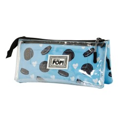 канцеларски,принадлежности,oh,my,pop,clear,triple,crunchy,pencil,case,multicolor