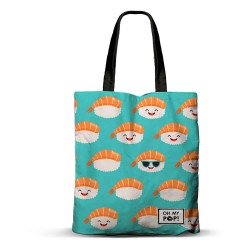 пазарска,чанта,всички,чанти,oh,my,pop,fan,nigiri,shopping,bag,blue,(turquoise)