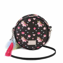чанти,за,през,рамо,oh,my,pop,round,popnicorn,crossbody,black,(black)
