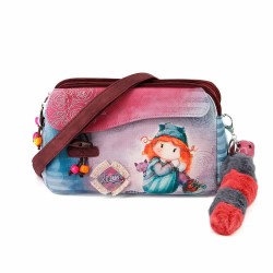 чанти,за,през,рамо,forever,ninette,double,zipper,origin,crossbody,multicolor,(multicolor)