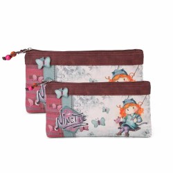 несесер,тоалетни,принадлежности,forever,ninette,set,of,two,swing,wash,bag,green,(green)