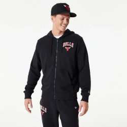 блуза,мъжки,пуловери,new,era,nba,essentials,chicago,bulls,full,zip,sweatshirt,black
