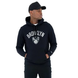 суичър,мъжки,пуловери,new,era,nba,regular,brooklyn,nets,hoodie,black