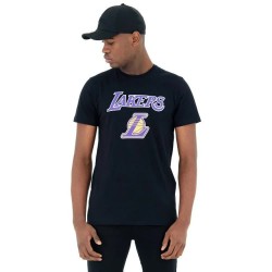 тениска,мъжки,тениски,new,era,nba,regular,los,angeles,lakers,short,sleeve,t,shirt,purple,(black)