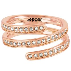 бижутерия,adore,5489627,ring,golden,(pink)