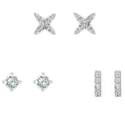 бижутерия,adore,5490150,earrings,silver,(grey)