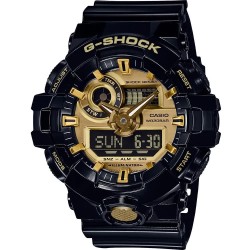 Часовник Casio GA-710GB-1AER watch - Black / Black / Golden / Mineral часовник,часовници,casio,ga,710gb,1aer,watch,black,black,golden,mineral