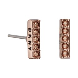 бижутерия,dkny,5520082,earrings,golden,(pink)
