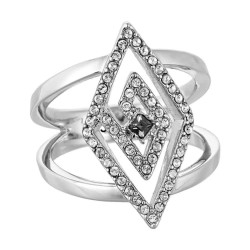 бижутерия,karl,lagerfeld,5483681,ring,silver,(grey)