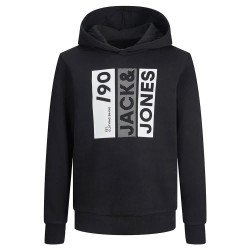суичър,детски,блузи,jack,&,jones,jio,hoodie,black,(black)