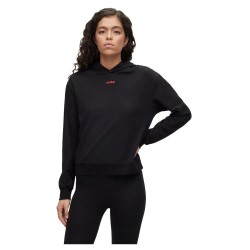 суичър,дамски,блузи,hugo,shuffle,hoodie,black