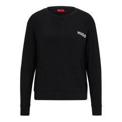 тениска,дамски,тениски,hugo,unite,10247048,long,sleeve,t,shirt,black