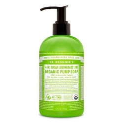 Dr bronners Lemongrass-Lima 355ml Liquid Soap - Clear хигиена,тяло,dr,bronners,lemongrass,lima,355ml,liquid,soap,clear