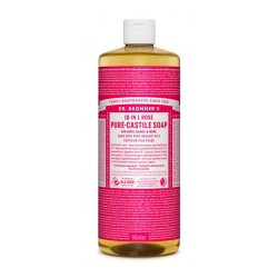 Dr bronners Roses Liquid Soap 945ml - Clear хигиена,тяло,dr,bronners,roses,liquid,soap,945ml,clear