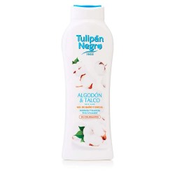 хигиена,тяло,tulipan,negro,algodón,y,talco,650ml,shower,gel,clear