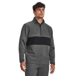 блуза,мъжки,пуловери,under,armour,golf,storm,daytona,half,zip,sweatshirt,grey,(castlerock,white)