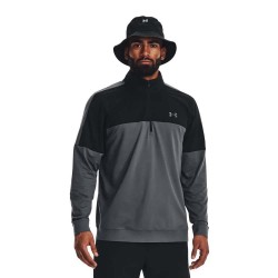 Блуза Under armour golf Storm Midlayer half zip sweatshirt - Black (Pitch Gray / Black / Pitch Gray) блуза,мъжки,пуловери,under,armour,golf,storm,midlayer,half,zip,sweatshirt,black,(pitch,gray,black,pitch,gray)
