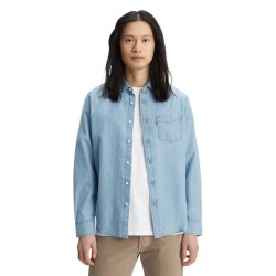 Риза с дълъг ръкав Levi´s ® Sunset long sleeve shirt - Blue (Lewis Chambray) риза,с,дълъг,ръкав,дамски,ризи,мъжки,ризи,levi´s,®,sunset,long,sleeve,shirt,blue,(lewis,chambray)