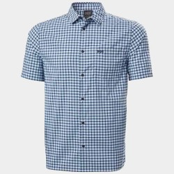 карирана,риза,мъжки,ризи,helly,hansen,classic,check,short,sleeve,shirt,blue