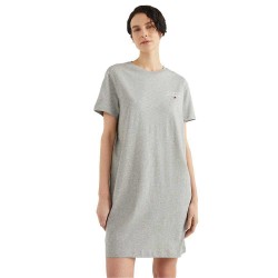 рокля,дамски,поли,и,рокли,tommy,hilfiger,uw0uw04526,original,short,sleeve,dress,grey
