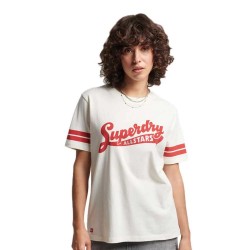 тениска,дамски,тениски,superdry,vintage,scripted,college,short,sleeve,t,shirt,white,(off,white)