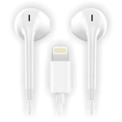 слушалки,слушалки,tech,one,tech,tec1201,lightning,earphones,white,(white)