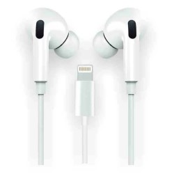 слушалки,слушалки,tech,one,tech,tec1202,lightning,earphones,white,(white)