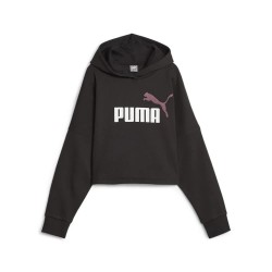 суичър,детски,блузи,puma,ess,logo,cropped,hoodie,black,(black)