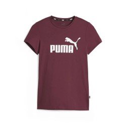 тениска,дамски,тениски,puma,ess,logo,short,sleeve,t,shirt,dark,jasper,(purple)