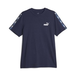 тениска,мъжки,тениски,puma,ess,tape,camo,short,sleeve,t,shirt,blue,(navy)