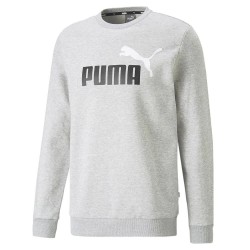 суичър,мъжки,пуловери,puma,ess+,2,col,big,logo,hoodie,light,gray,heather,(grey)