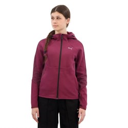 блуза,дамски,блузи,puma,evostripe,full,zip,sweatshirt,dark,jasper,(purple)