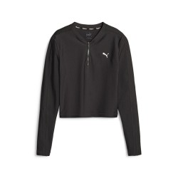 блуза,дамски,блузи,puma,fit,eversculpt,sweatshirt,black