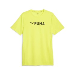 тениска,мъжки,тениски,puma,fit,ultrabreath,short,sleeve,t,shirt,yellow,(yellow,burst)