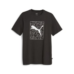 тениска,мъжки,тениски,puma,graphics,cat,short,sleeve,t,shirt,black,(black)