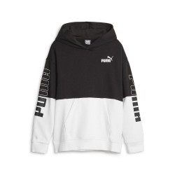 суичър,детски,блузи,puma,power,colorblock,hoodie,black