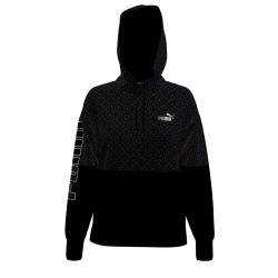блуза,дамски,блузи,puma,power,logo,love,sweatshirt,black