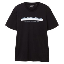 тениска,мъжки,тениски,tom,tailor,1037653,printed,short,sleeve,t,shirt,black
