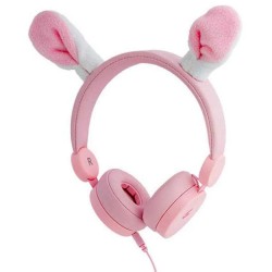 юношески,слушалки,слушалки,avenzo,junior,rabbit,headphones,pink,(pink)