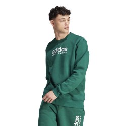 поларена,блуза,мъжки,пуловери,adidas,sportswear,all,szn,fleece,graphic,sweatshirt,green
