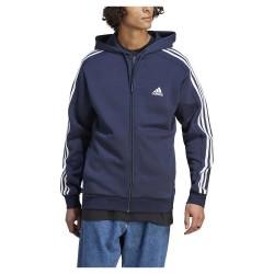 поларена,блуза,мъжки,пуловери,adidas,essentials,fleece,3,stripes,full,zip,sweatshirt,blue,(legink)
