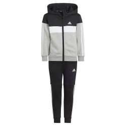 анцуг,детски,анцузи,adidas,tiberio,3,stripes,colorblock,fleece,tracksuit,grey