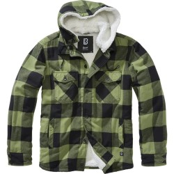 Яке Brandit Lumberjack jacket - Green (Black / Olive) яке,мъжки,якета,brandit,lumberjack,jacket,green,(black,olive)
